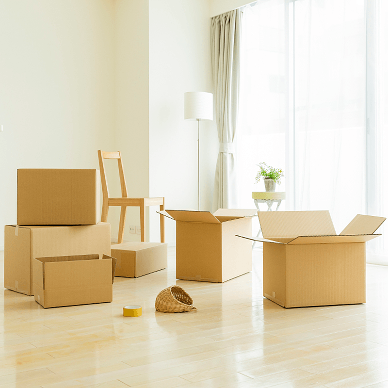 Pudełka do pakowania mebli z tektury falistej