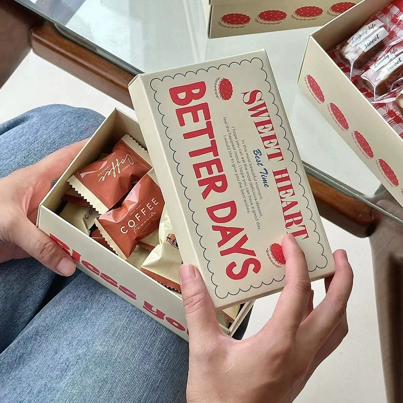 Pudełka do pakowania ciastek z tektury falistej