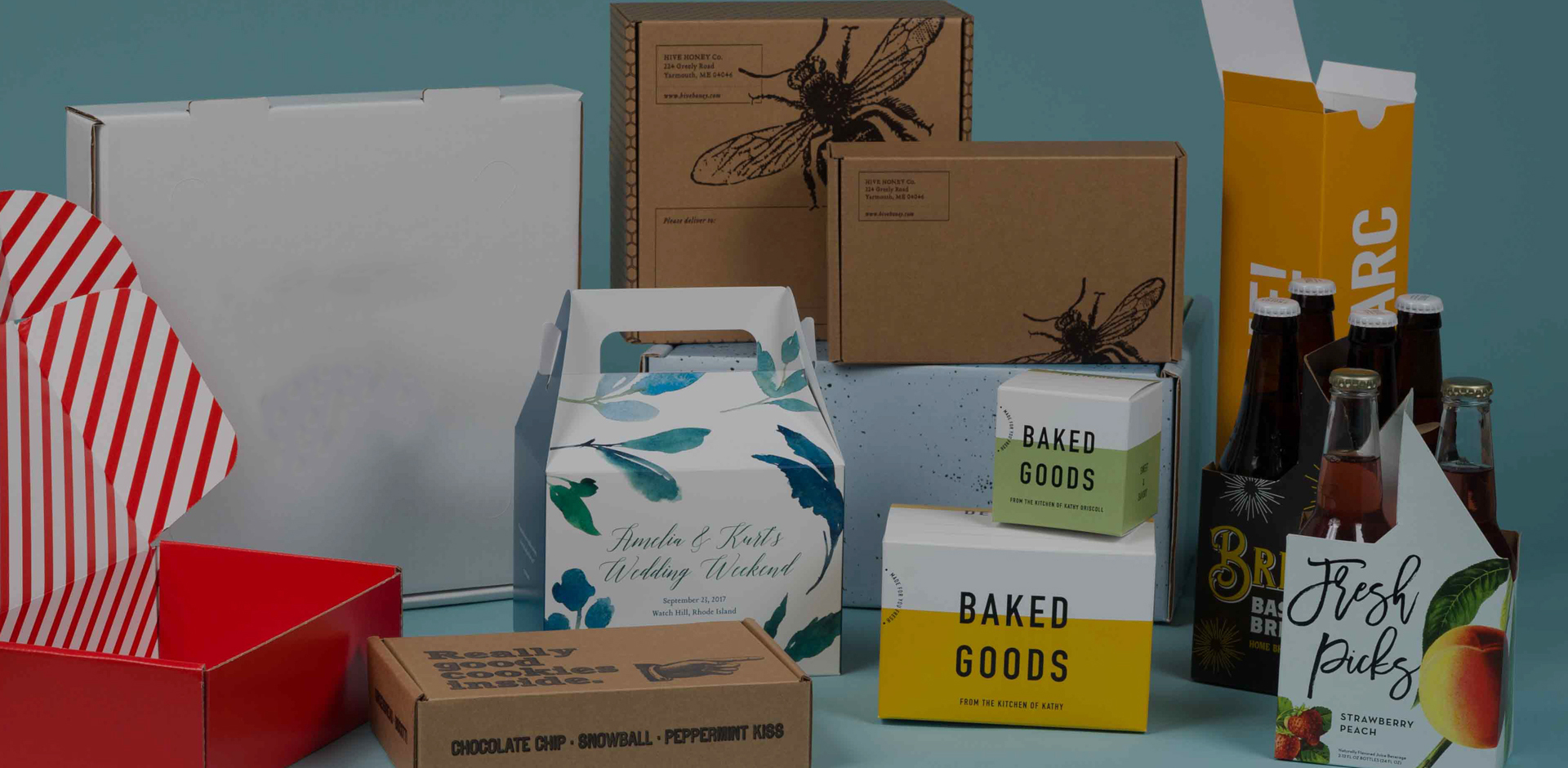 Dostosuj swoje własne pudełko z tektury falistej