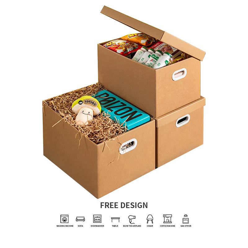 Pudełka do przechowywania rozmaitości z tektury falistej