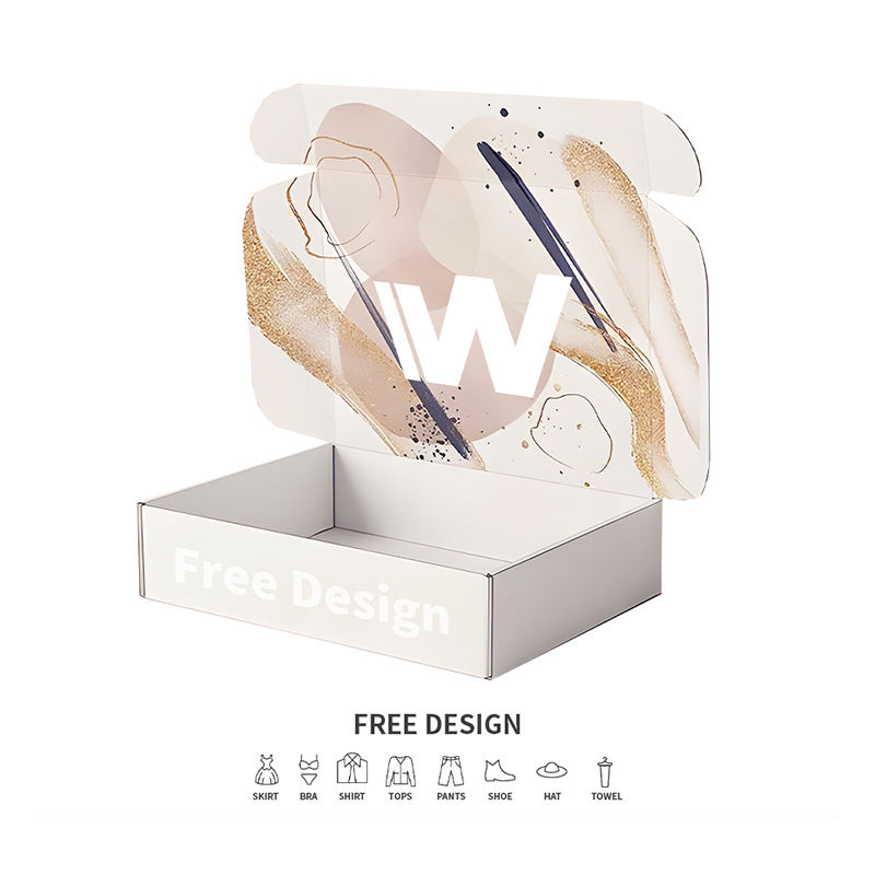 Pudełka do pakowania odzieży z tektury falistej