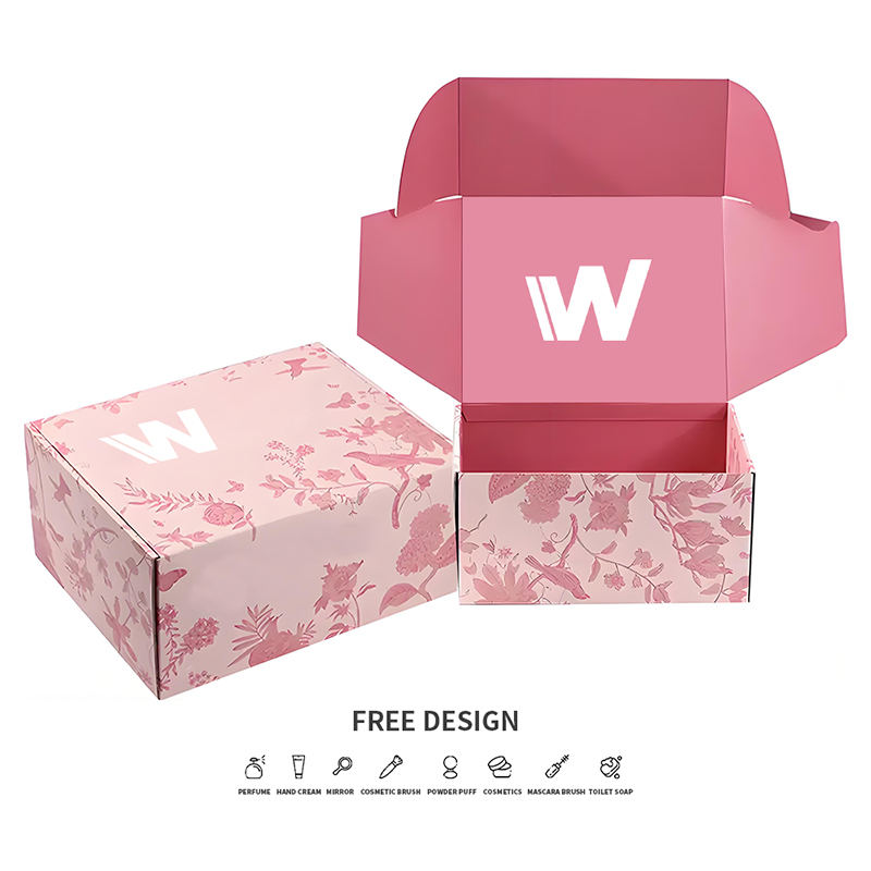 Pudełka kosmetyczne z tektury falistej na kwiaty i rośliny