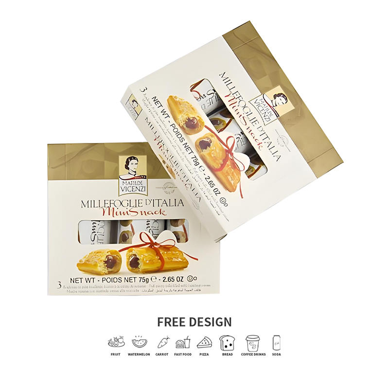 Pudełka do pakowania ciastek z tektury falistej