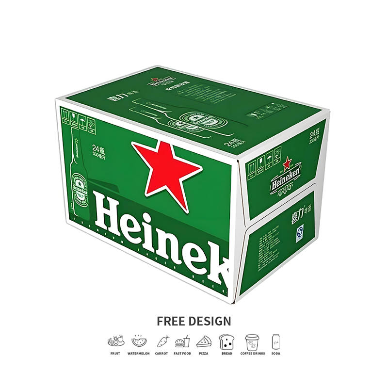 Pudełka do pakowania alkoholu z tektury falistej