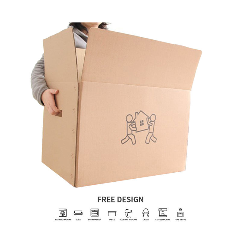 Pudełka do pakowania z tektury falistej do przenoszenia