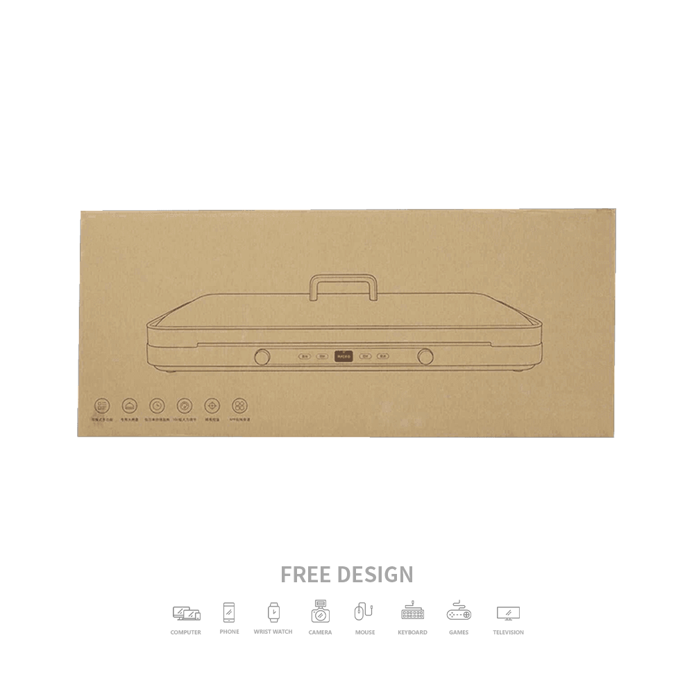 Pudełka do pakowania z tektury falistej do kuchenek mikrofalowych