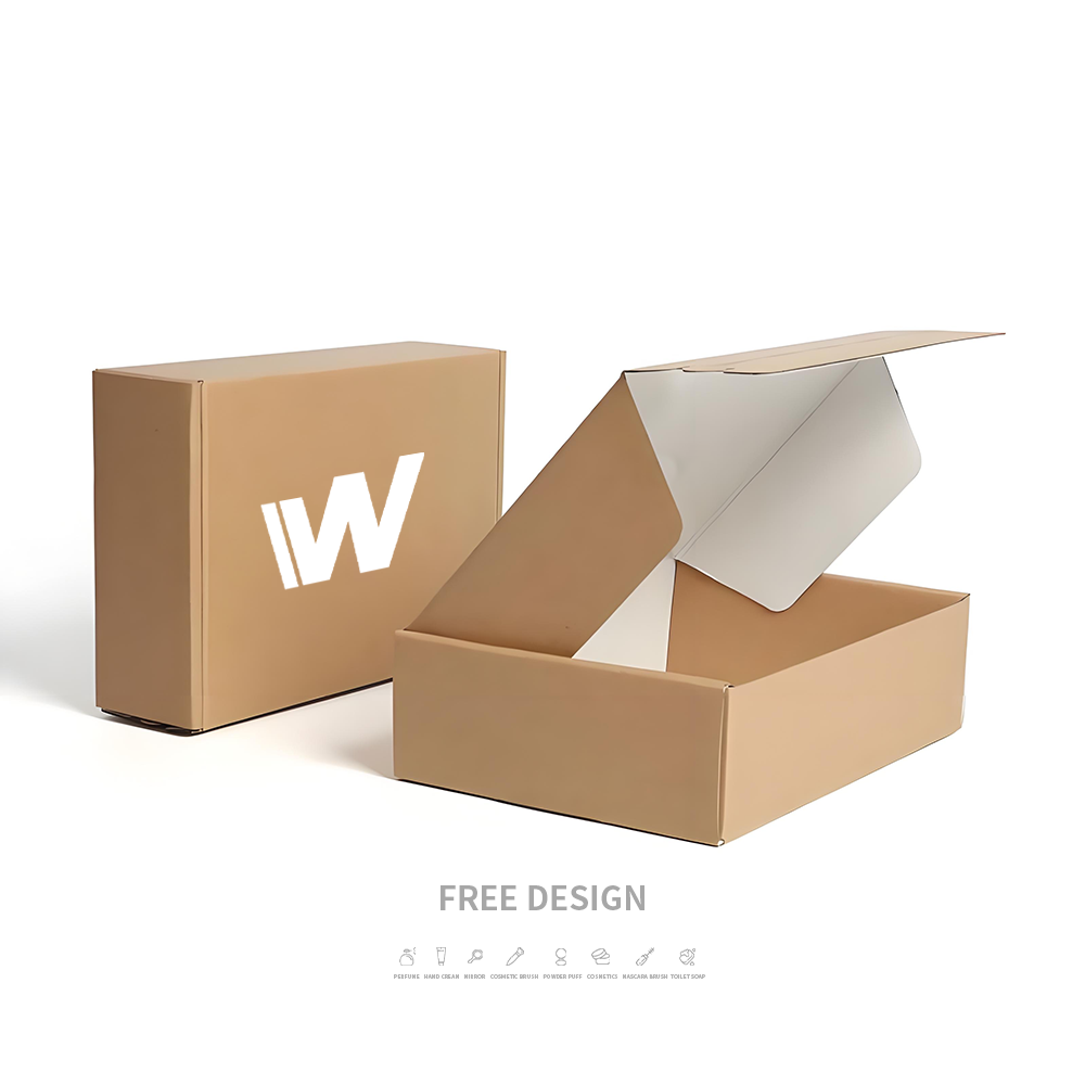 Kartonowe składane pudełka wysyłkowe